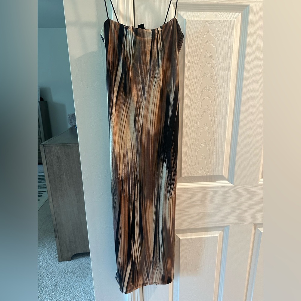 Marble Midi Dress